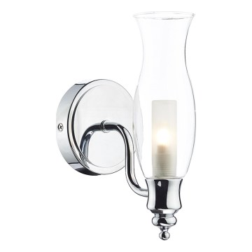 Där Lighting VES0750 - Badkamerwandlamp VESTRY 1xG9/25W/230V IP44 glanzend chroom