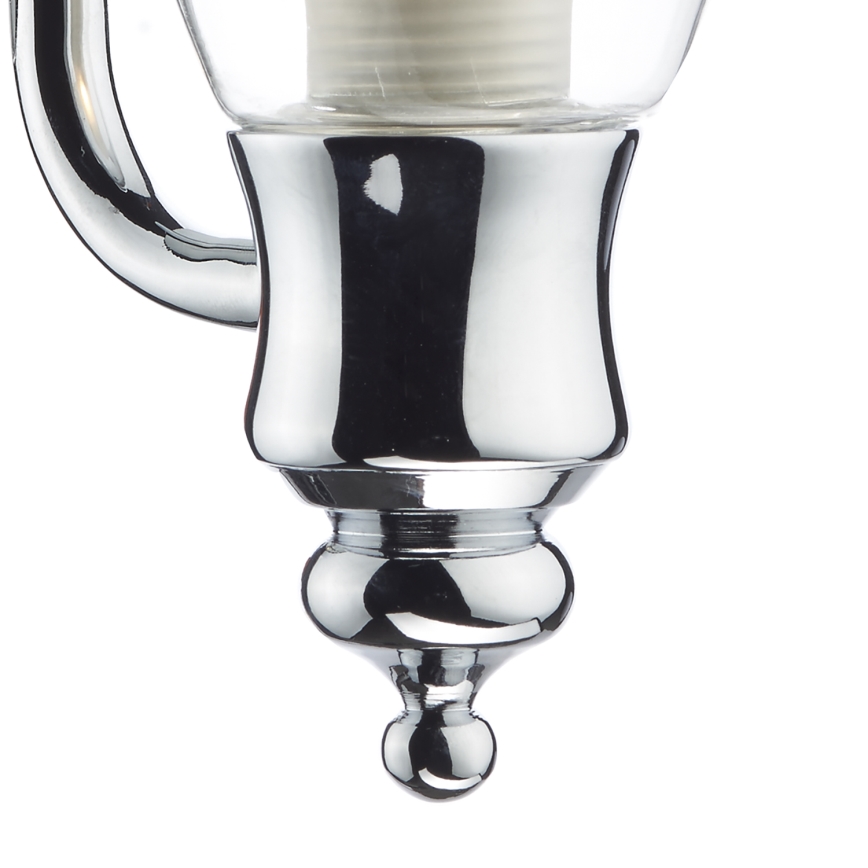 Där Lighting VES0750 - Badkamerwandlamp VESTRY 1xG9/25W/230V IP44 glanzend chroom