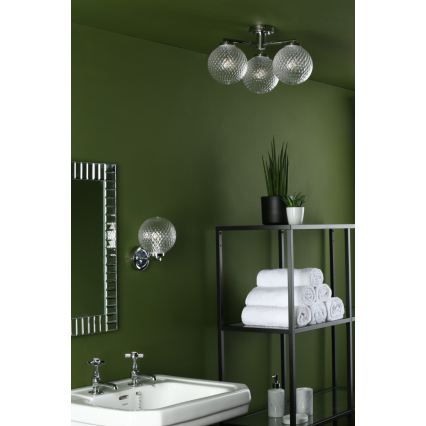 Där Lighting WAY0750 - Badkamerwandlamp WAYNE 1xG9/3W/230V IP44 chroom