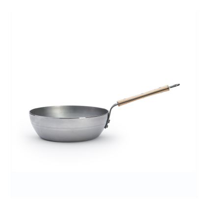De Buyer 5714.24 - Diepe koekenpan MINERAL B BOIS 24 cm