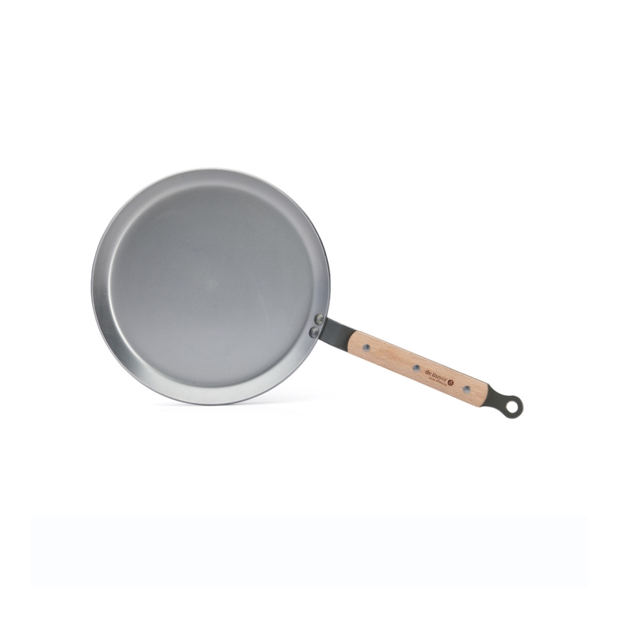 De Buyer 5715.24 - Pannenkoekenpan MINERAL B BOIS 24 cm