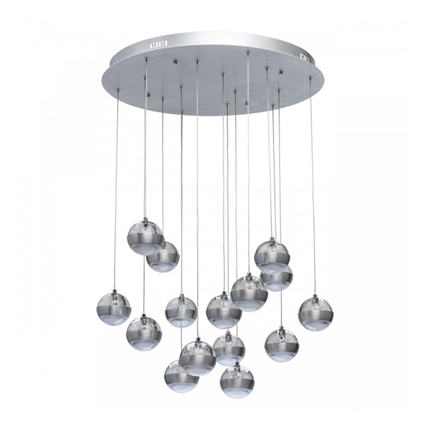 De Markt - Dimbare LED Hanglamp aan een koord MEGAPOLIS 15x LED / 6W / 230V + afstandsbediening