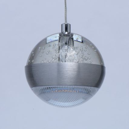 De Markt - Dimbare LED Hanglamp aan een koord MEGAPOLIS 15x LED / 6W / 230V + afstandsbediening