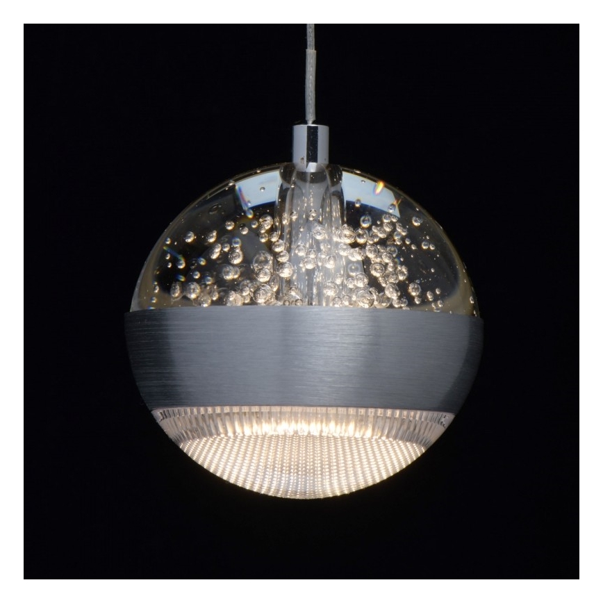 De Markt - Dimbare LED Hanglamp aan een koord MEGAPOLIS 15x LED / 6W / 230V + afstandsbediening