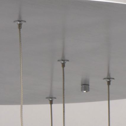 De Markt - Dimbare LED Hanglamp aan een koord MEGAPOLIS 15x LED / 6W / 230V + afstandsbediening