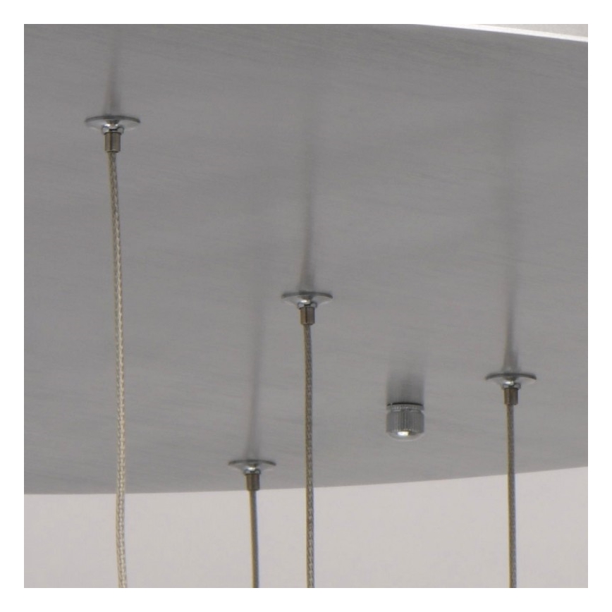 De Markt - Dimbare LED Hanglamp aan een koord MEGAPOLIS 15x LED / 6W / 230V + afstandsbediening