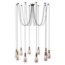 De Markt - Hanglamp aan koord FUSION 10xE27/40W/230V