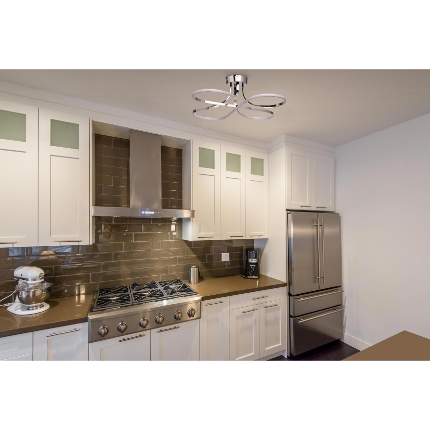 De Markt - LED Plafondlamp AURICH 2xLED/22W/230V