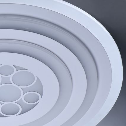 De Markt - LED Plafondlamp dimbaar PLATTING LED/6W/230V + afstandsbediening