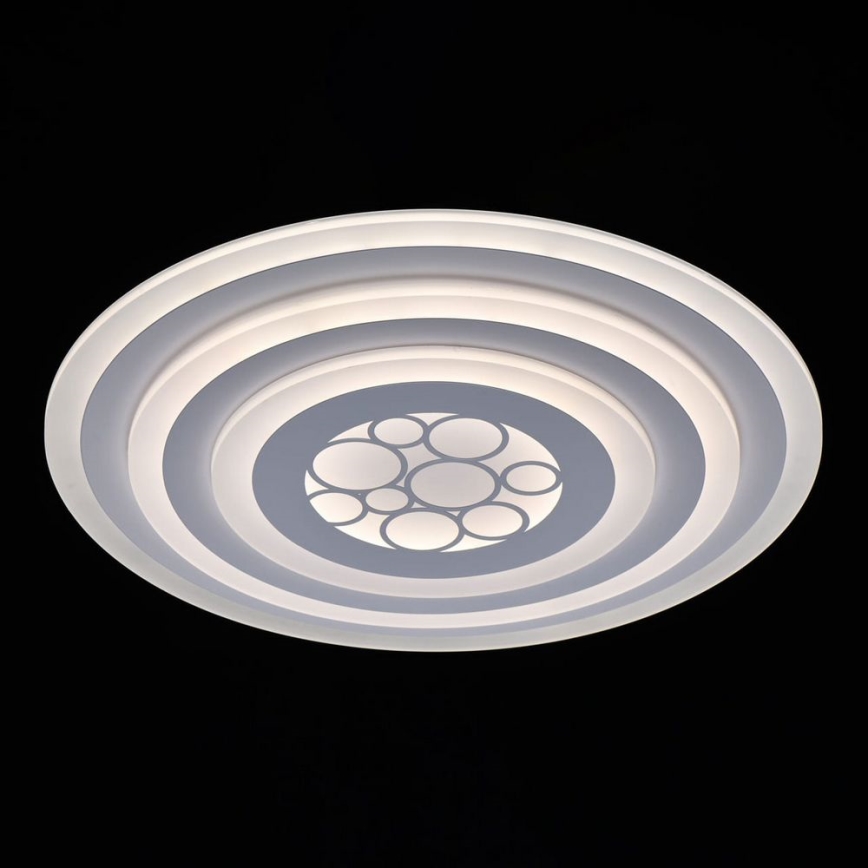 De Markt - LED Plafondlamp dimbaar PLATTING LED/6W/230V + afstandsbediening