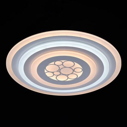 De Markt - LED Plafondlamp dimbaar PLATTING LED/6W/230V + afstandsbediening