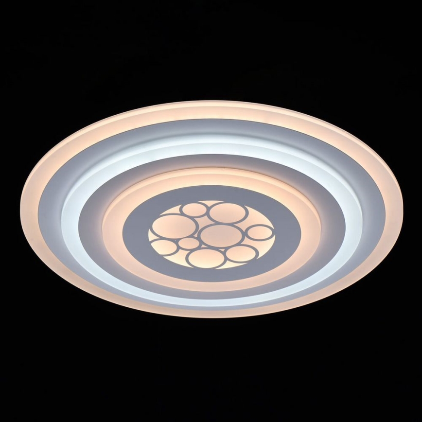 De Markt - LED Plafondlamp dimbaar PLATTING LED/6W/230V + afstandsbediening