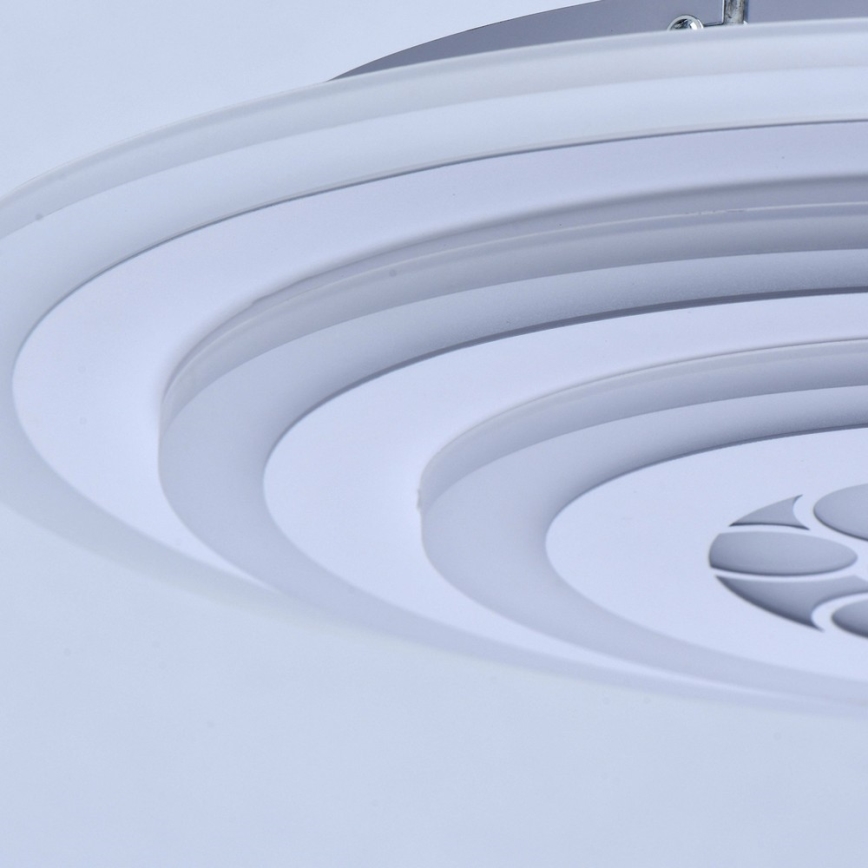 De Markt - LED Plafondlamp dimbaar PLATTING LED/6W/230V + afstandsbediening