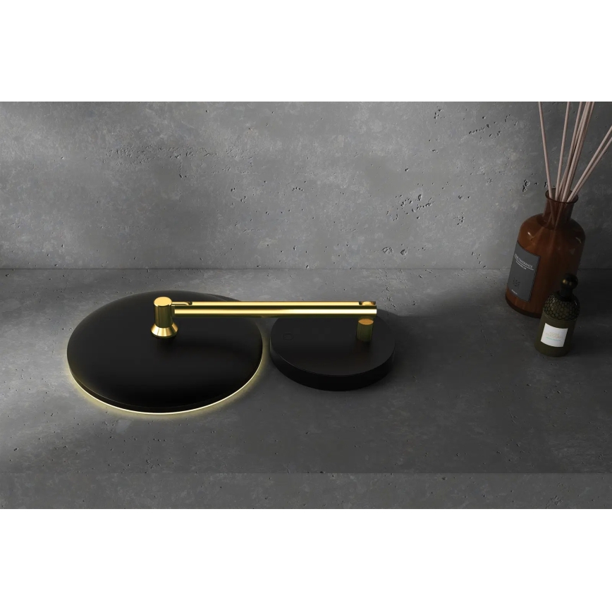 Deante ADI_Z812 - LED-oplaadbare cosmetische badkamerspiegel SILIA LED/5V 5000 mAh 2700-6500K IP44