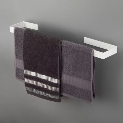 Deante ADM_A621 - Wandgemonteerde handdoekhouder MOKKO 60 cm wit