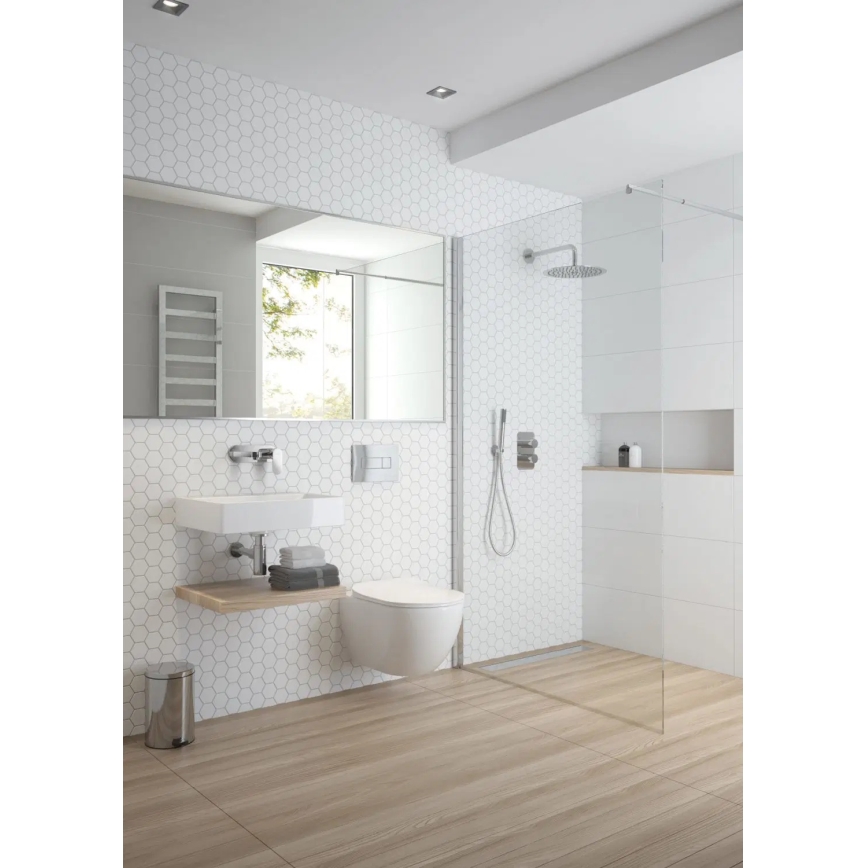 Deante BGA_054L - Inbouw wastafelkraan ALPINIA, glanzend chroom