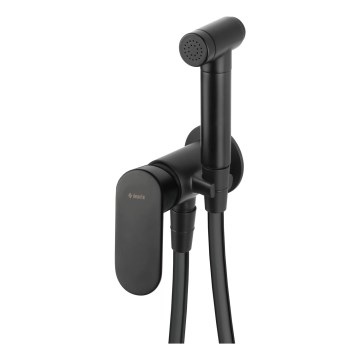 Deante BGA_N34M - Bidetmengkraan met handdouche voor inbouwmontage ALPINIA zwart