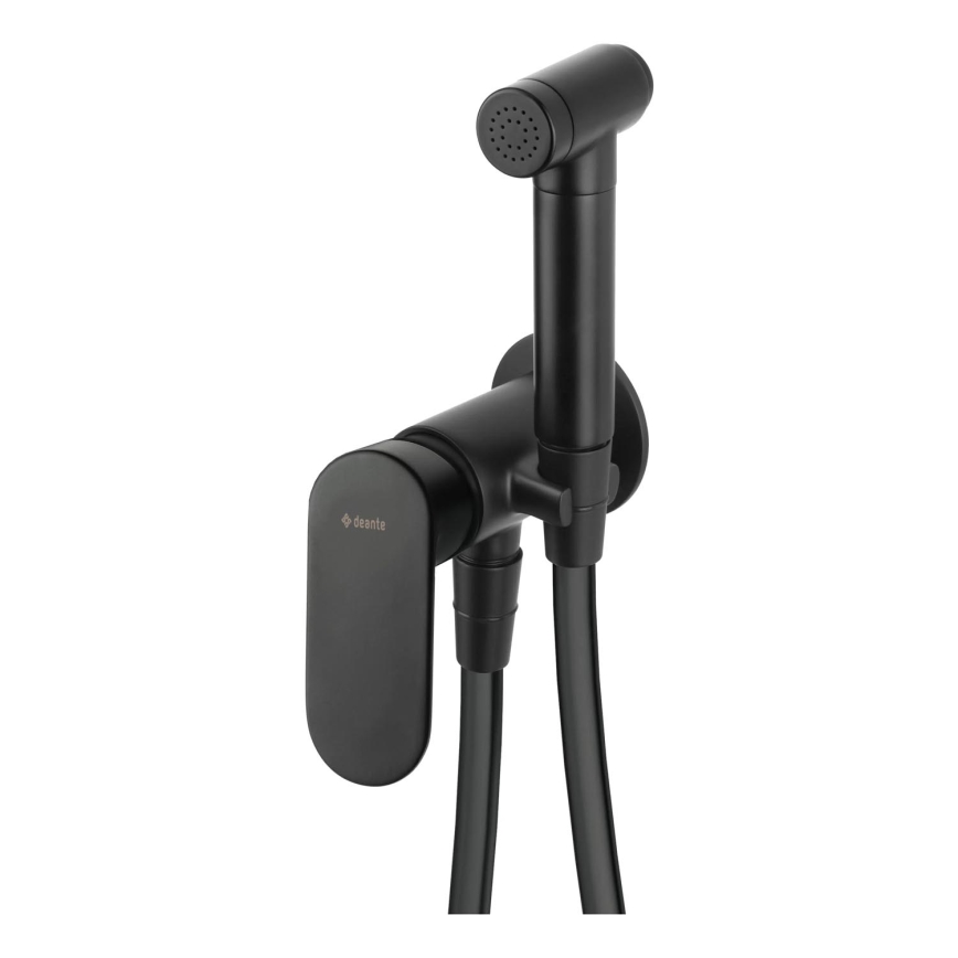 Deante BGA_N34M - Bidetmengkraan met handdouche voor inbouwmontage ALPINIA zwart