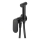 Deante BGA_N34M - Bidetmengkraan met handdouche voor inbouwmontage ALPINIA zwart