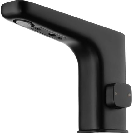 Deante BQH_N29V - Touchless wastafelmengkraan met temperatuurregeling HIACYNT 230/6V zwart