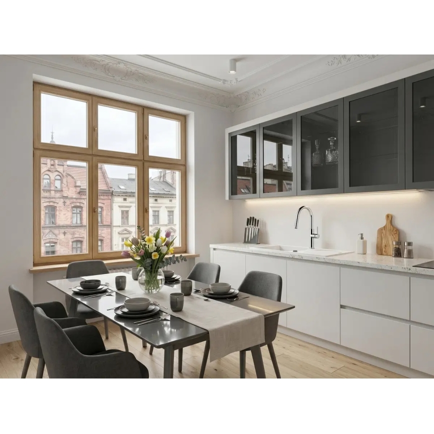 Deante BQJ_062M - Keukenkraan EVORA, glanzend chroom