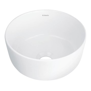 Deante CDJ_6U2S - Opbouwwastafel JASMIN pr. 28 cm keramiek/wit