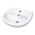 Deante CDJ_6U4W - Wandwastafel met kraangat JASMIN 45,7x36,4 cm keramiek/wit