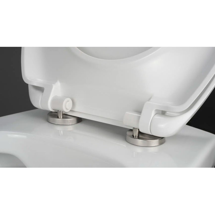 Deante CMOD6SPW - Wandtoilet met toiletbril BORO keramiek/wit