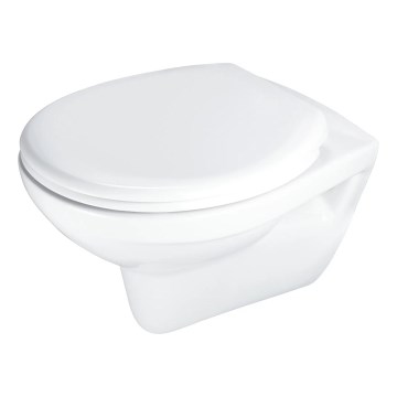 Deante CMOD6SPW - Wandtoilet met toiletbril SoftClose BORO keramiek/wit