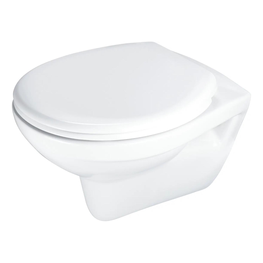 Deante CMOD6SPW - Wandtoilet met toiletbril SoftClose BORO keramiek/wit