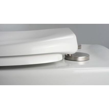 Deante CMOD6SPW - Wandtoilet met toiletbril SoftClose BORO keramiek/wit