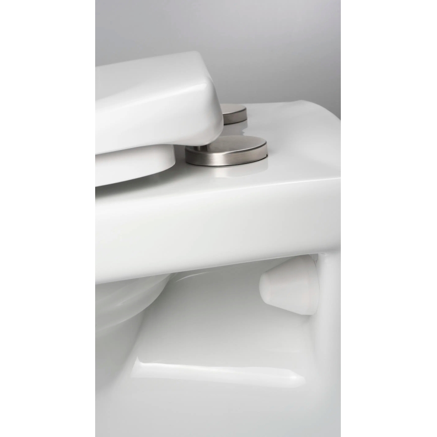 Deante CMOD6SPW - Wandtoilet met toiletbril SoftClose BORO keramiek/wit