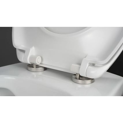 Deante CMOD6SPW - Wandtoilet met toiletbril SoftClose BORO keramiek/wit