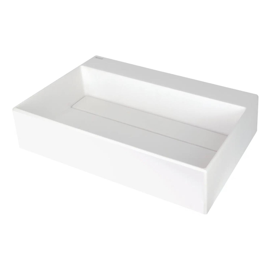 Deante CQR_AU6M - Aanrecht wastafel CORREO 40x60 cm graniet/albast