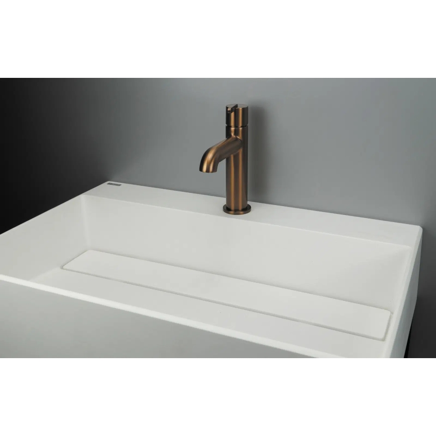 Deante CQR_AU6M - Aanrecht wastafel CORREO 40x60 cm graniet/albast