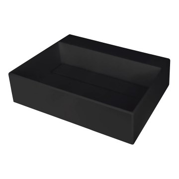 Deante CQR_NU5M - Opbouwwastafel CORREO 40x50 cm graniet/zwart