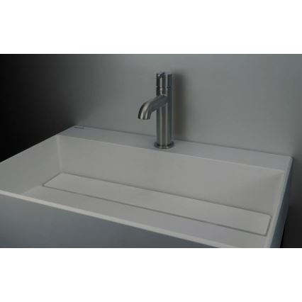 Deante CQR_SU6M - Opbouwwastafel CORREO 40x60 cm graniet/metaalgrijs