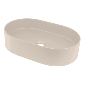 Deante CQS_5U6S - Opbouwwastafel SILIA 35x55 cm graniet/beige