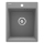 Deante ZRC_S103 - Gootsteen CORIO 50x40 cm graniet/metallic grijs