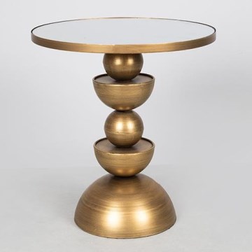 Decoratief dienblad 45x40 cm goud