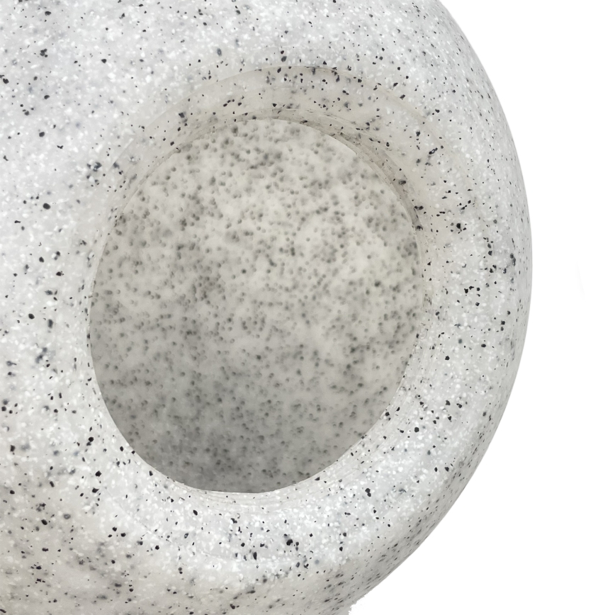 Decoratieve buitenlamp LUMISTONE 1xE27/15W/230V IP65 Ø 28 cm