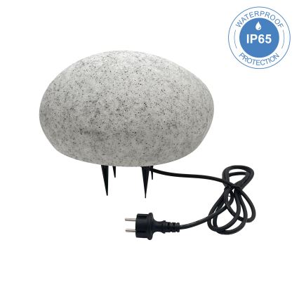 Decoratieve buitenlamp LUMISTONE, 1xE27/15W/230V, IP65, Ø 31,8 cm