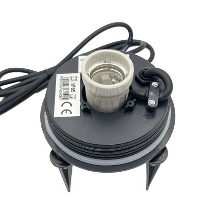 Decoratieve buitenlamp LUMISTONE, 1xE27/15W/230V, IP65, Ø 31,8 cm