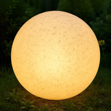 Decoratieve buitenlamp LUMISTONE 1xE27/15W/230V IP65 Ø 38 cm