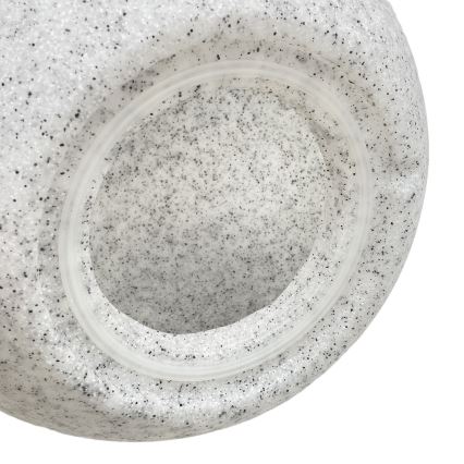 Decoratieve buitenlamp LUMISTONE 1xE27/15W/230V IP65 Ø 38 cm