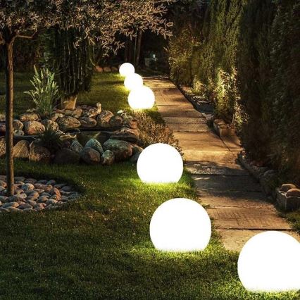 Decoratieve Lamp voor Buiten GARDEN BALL 1xE27/40W/230V IP65 d. 25 cm