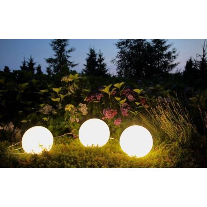 Decoratieve Lamp voor Buiten GARDEN BALL 1xE27/40W/230V IP65 d. 38 cm