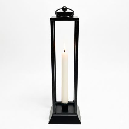 Decoratieve lantaarn HALL 34 cm zwart