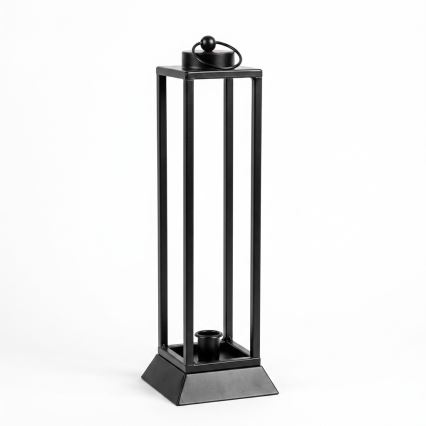 Decoratieve lantaarn HALL 34 cm zwart