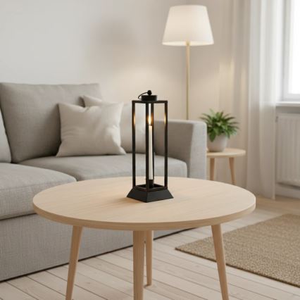 Decoratieve lantaarn HALL 39,5 cm zwart